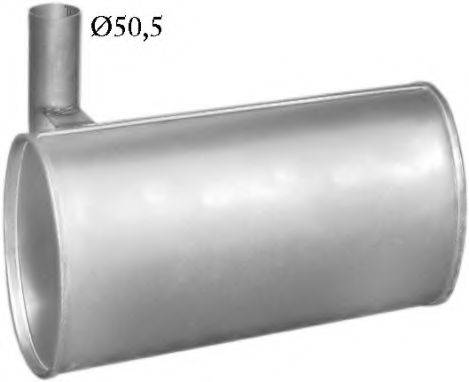 MERCEDES-BENZ 14916501 Глушник вихлопних газів кінцевий