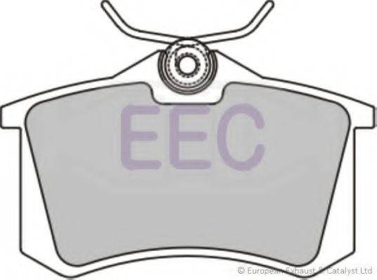 EEC BRP0533 Комплект гальмівних колодок, дискове гальмо