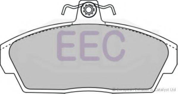 EEC BRP1019 Комплект гальмівних колодок, дискове гальмо