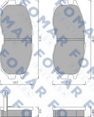 FOMAR FRICTION FO 479181