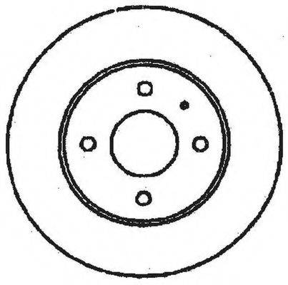 BENDIX 561129BC гальмівний диск