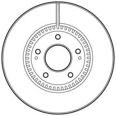BENDIX 562755BC гальмівний диск