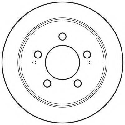 BENDIX 562774BC гальмівний диск