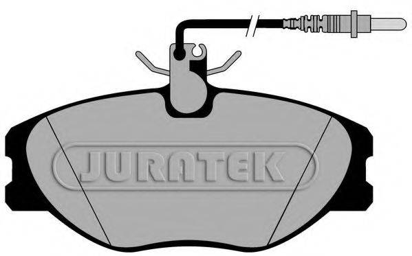 JURATEK 21802 Комплект гальмівних колодок, дискове гальмо