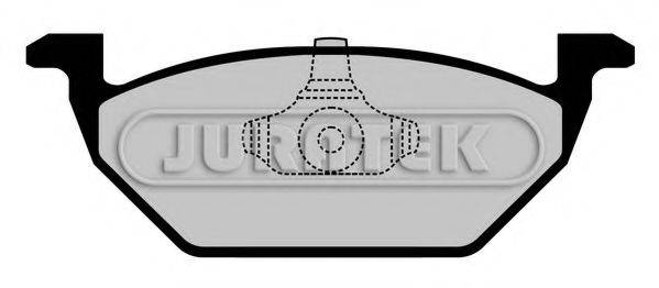 JURATEK JCP1094 Комплект гальмівних колодок, дискове гальмо