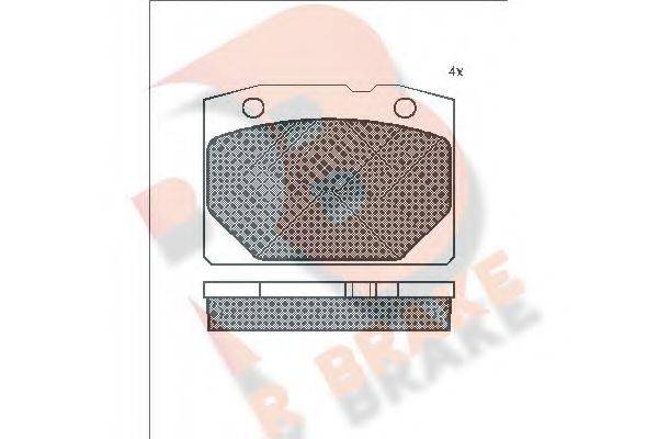 R BRAKE RB0155