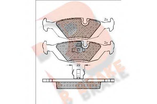 R BRAKE RB0422