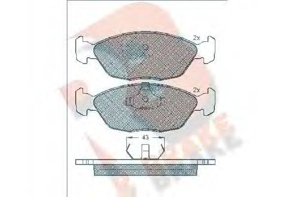 R BRAKE RB1275