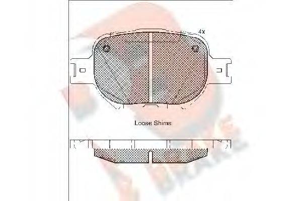 R BRAKE RB1704