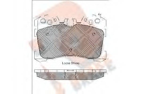 R BRAKE RB1935