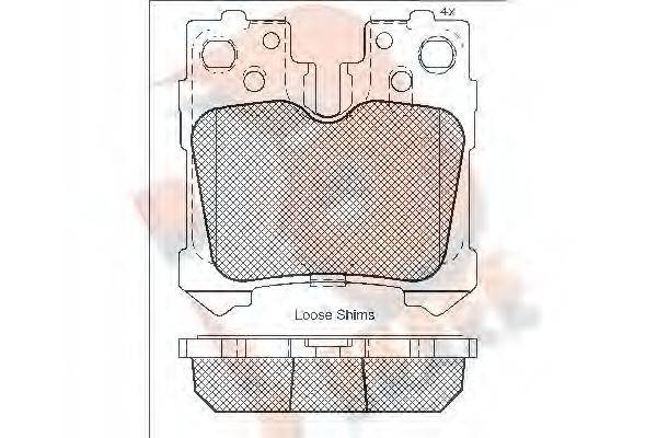 R BRAKE RB1936