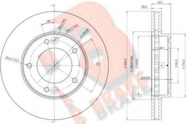 R BRAKE 78RBD21712