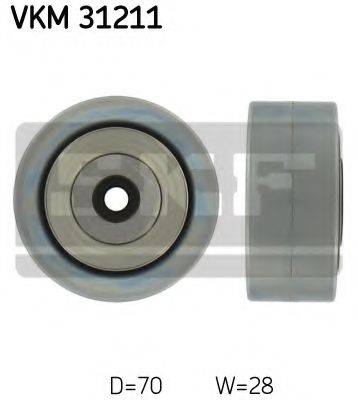 SKF VKM31211 Паразитний / провідний ролик, полікліновий ремінь