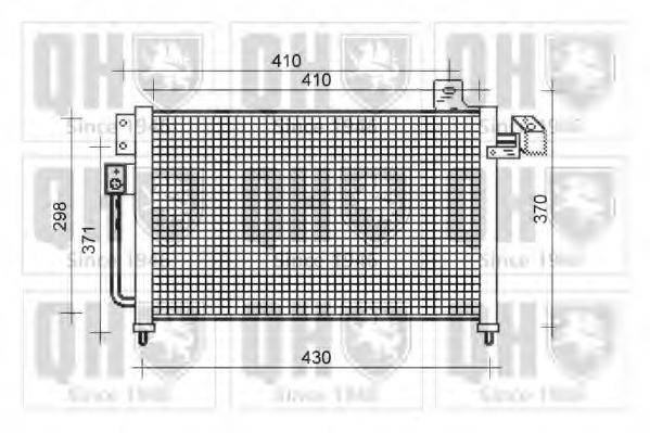 MAZDA CBY56148ZA Конденсатор, кондиціонер