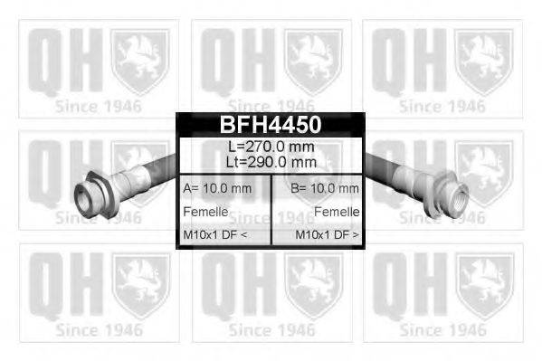 QUINTON HAZELL BFH4450 Гальмівний шланг