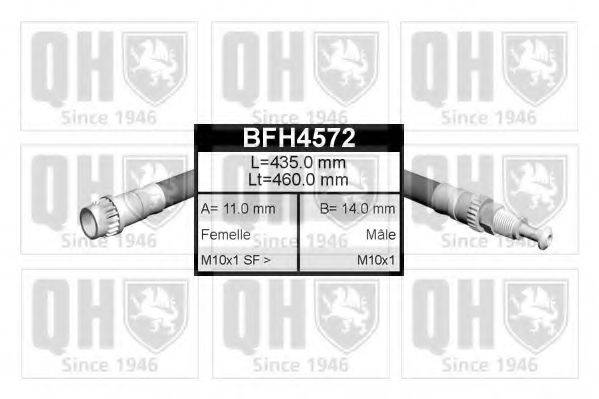 QUINTON HAZELL BFH4572 Гальмівний шланг