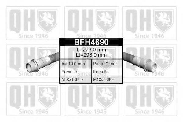 QUINTON HAZELL BFH4690 Гальмівний шланг