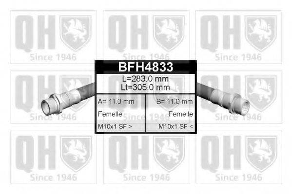 QUINTON HAZELL BFH4833 Гальмівний шланг