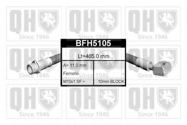 QUINTON HAZELL BFH5105 Гальмівний шланг
