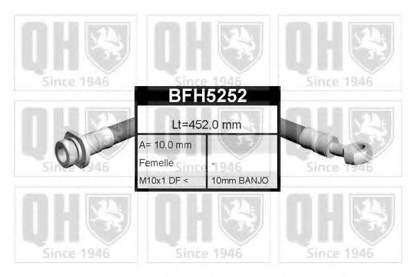 QUINTON HAZELL BFH5252 Гальмівний шланг