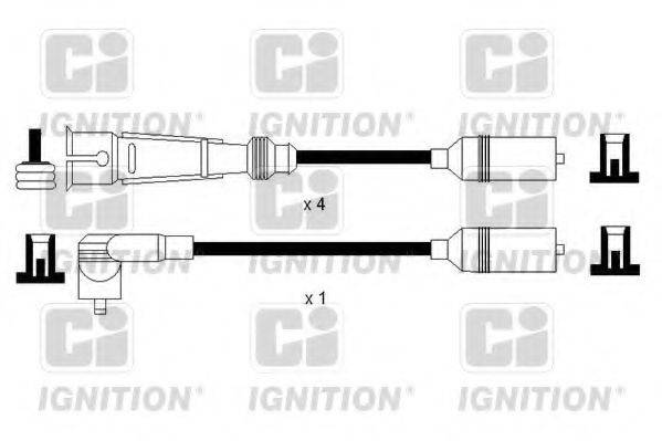 QUINTON HAZELL XC1159 Комплект дротів запалювання