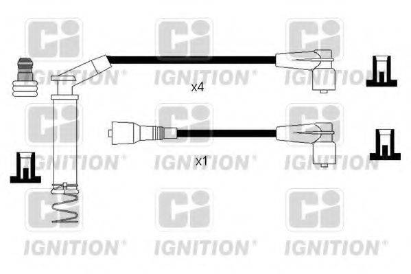 QUINTON HAZELL XC1236 Комплект дротів запалювання