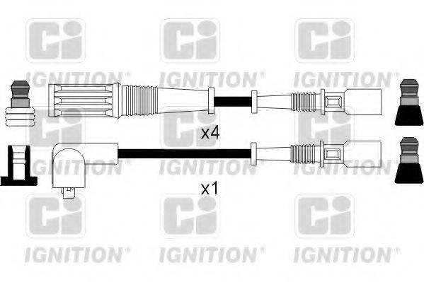 QUINTON HAZELL XC535 Комплект дротів запалювання