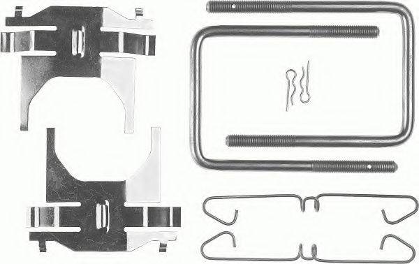 OJD (QUICK BRAKE) 928 Комплектуючі, колодки дискового гальма