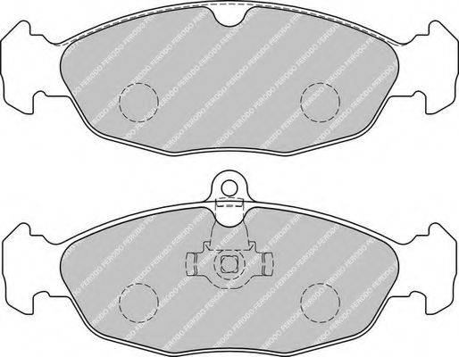FERODO 20547 Комплект гальмівних колодок, дискове гальмо