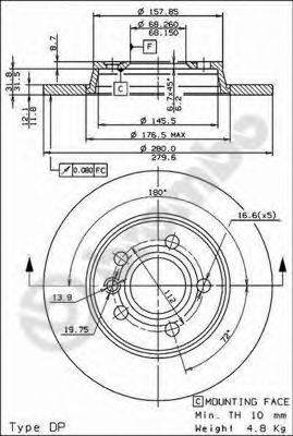 BREMBO 08.7288.11