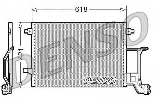 DENSO DCN02015 Конденсатор, кондиционер