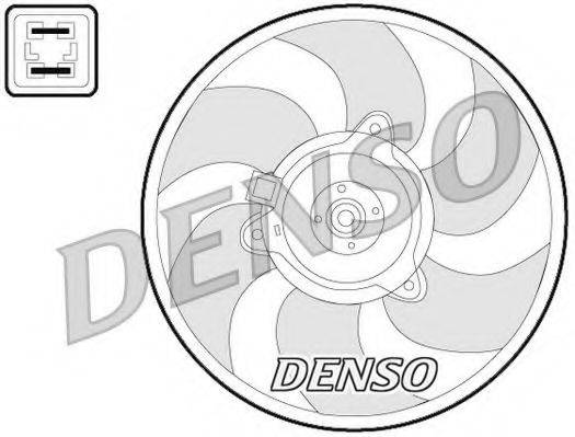 DENSO DER07008 Вентилятор, охлаждение двигателя