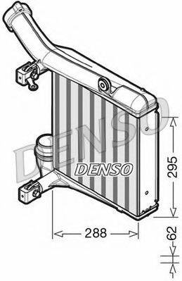 DENSO DIT28012 Інтеркулер