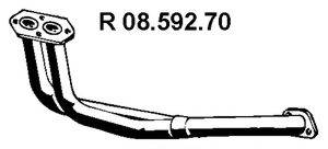 HJS 91143706 Труба вихлопного газу