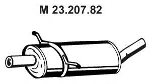 MERCEDES-BENZ 1694900022 Середній глушник вихлопних газів