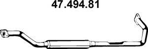 TESH 240539 Середній глушник вихлопних газів