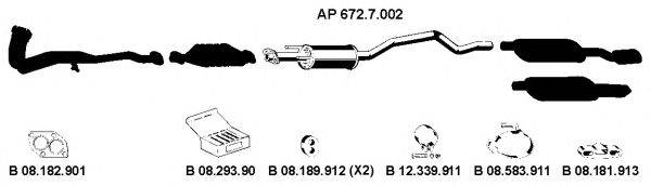 EBERSPACHER AP2239 Система випуску ОГ