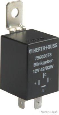 HERTH+BUSS ELPARTS 75605078 Переривач покажчиків повороту; Переривник покажчиків повороту