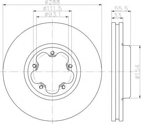 MINTEX MDC2551