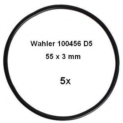 WAHLER 100456D5 Прокладка, трубка клапана повернення ОГ