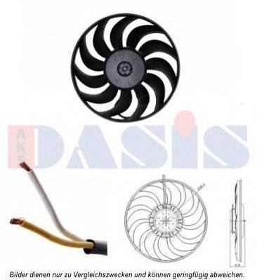 AKS DASIS 048054N Вентилятор, охолодження двигуна