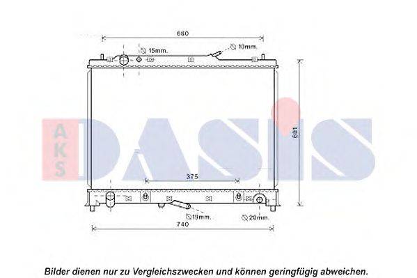 MAZDA CY0115200E Радіатор, охолодження двигуна