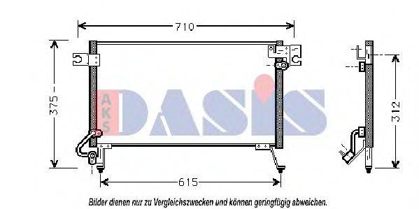 NISSENS 94749 Конденсатор, кондиціонер