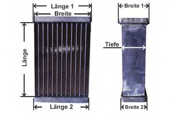NRF 17095 сітка радіатора, охолодження двигуна