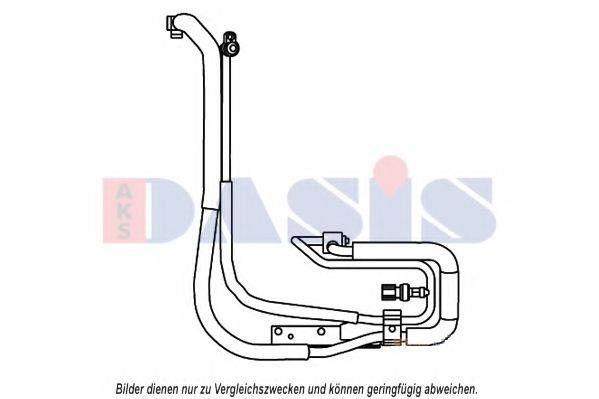 AKS DASIS 885851N Трубопровід високого тиску, кондиціонер