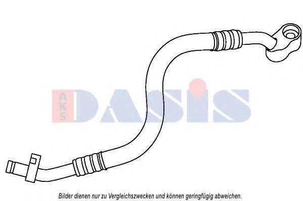 AKS DASIS 885891N Трубопровід високого тиску, кондиціонер