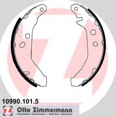 ZIMMERMANN 109901015 Комплект гальмівних колодок