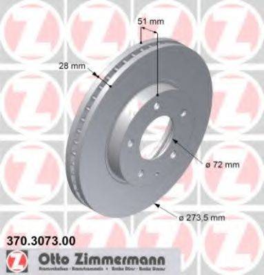 METZGER 24681 гальмівний диск