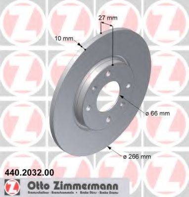 ZIMMERMANN 440203200 Тормозной диск