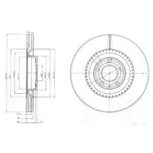 HP (ZEBRA) 58319 гальмівний диск